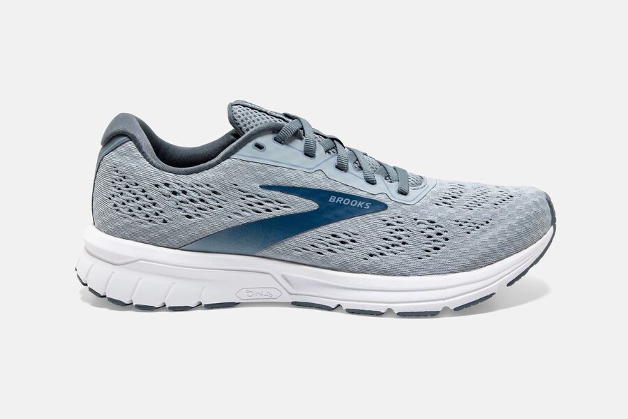 Brooks Running Shoes - Anthem 3 Road Mens - Grey/Blue - SHE-042781